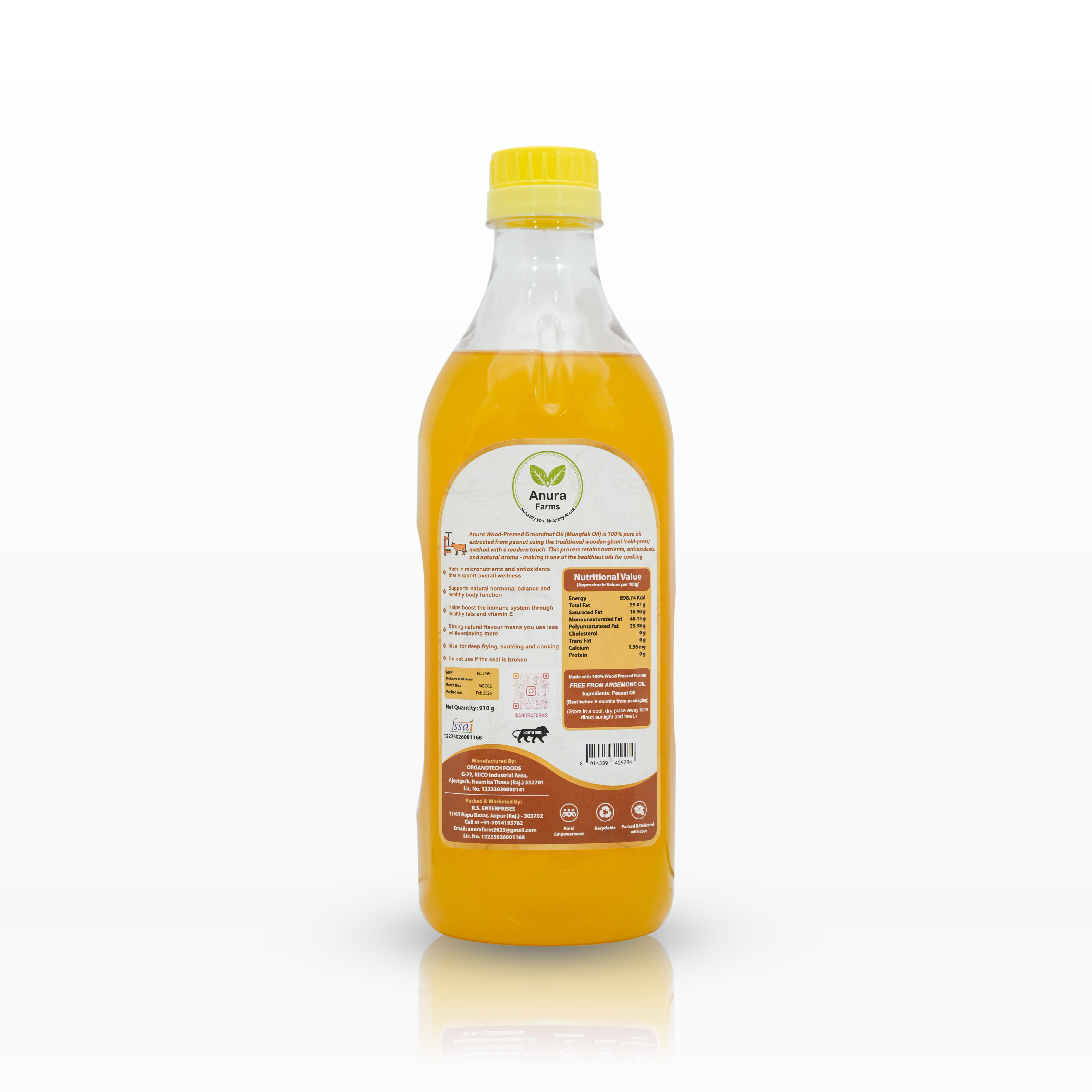 Anura Farms Coconut Oil